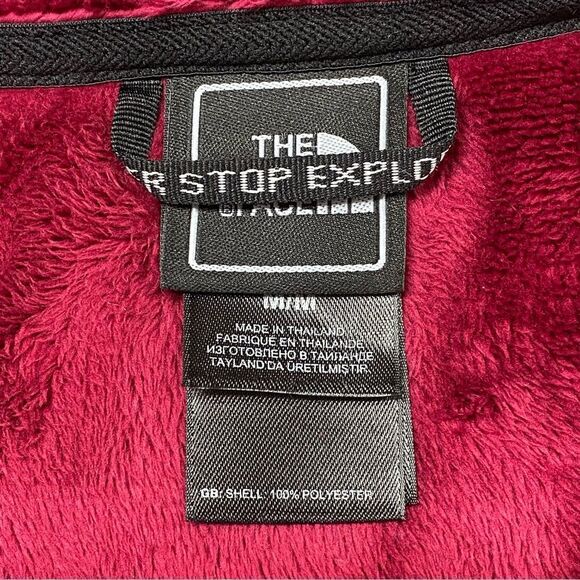 THE NORTH FACE HEAVY FLEECE 2 TONE JACKET WINDWALL - Picture 8 of 9